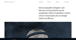 Desktop Screenshot of michelealemanno.com